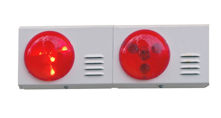 Fototapeta premium isolated emergency lamp