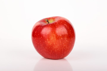 Red Apple isolated on white background