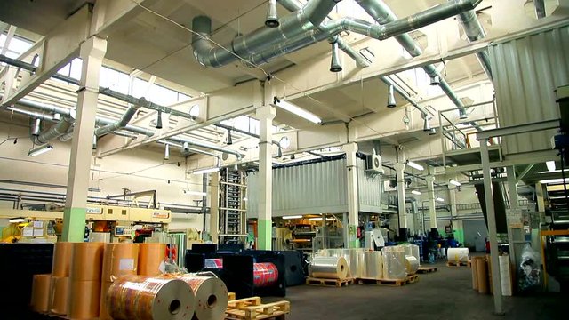 producing plastic bags
