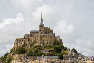 Obraz premium colossal Mont Saint-Michel