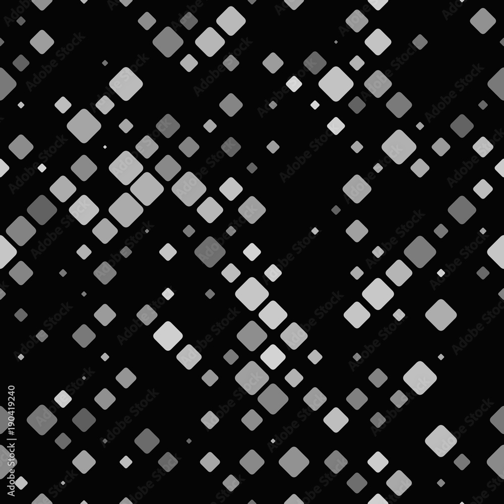 Poster abstract diagonal rounded square pattern - vector tile mosaic background graphic design