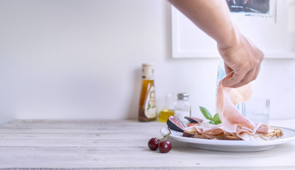 Lunch con jamon cocido 02