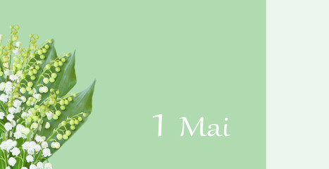 1 mai, bouquet de muguet,symbole
