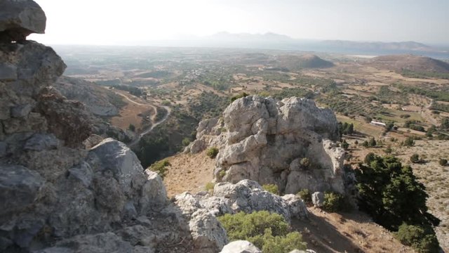 Ruins Of Ancient Temple Greece Kos Island Landmarks 