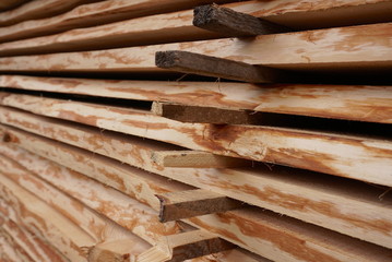 stacked boards, stacked boards