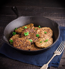 Fritters from a liver.
