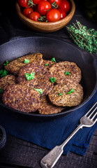 Fritters from a liver.