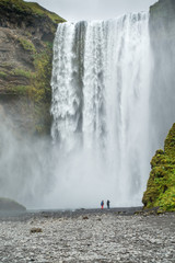Skogafoss - an impressive waterfall in Iceland