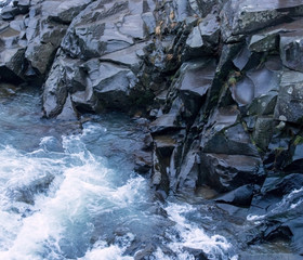 rugged mountain river