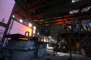 Fototapeta premium metallurgical work