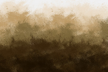 Abstract Brown Background that Resembles a Landscape with Gradient Colors from Light to Dark