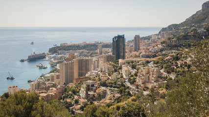 Panorama del Principato di Monaco 