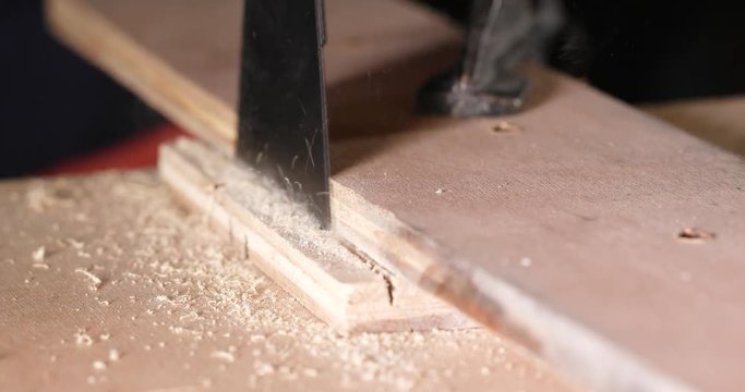 Cutting board with jigsaw