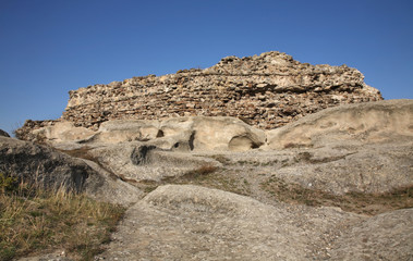 Uplistsikhe cave complex (Lord's fortress) near Gori. Shida Kartli region. Georgia