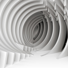 Fototapeta premium 3d rendering of abstract arch background