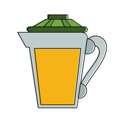 juice jar isolated icon vector illustration graphic design