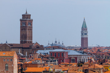 VENICE, ITALY - on May 5, 2016. panorama of Venetian Landscape