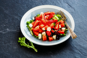Summer watermelon salad