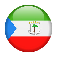 Equatorial Guinea Flag Vector Round Icon