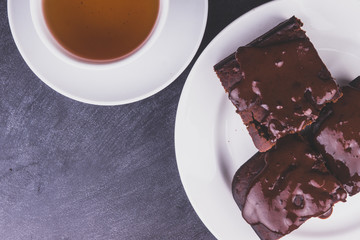 Vegan сhocolate snack cake