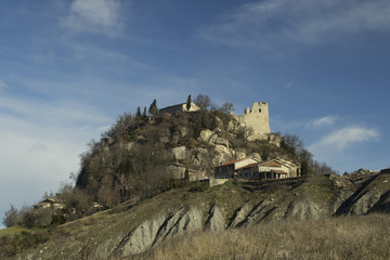 Fototapeta na wymiar Castello di Canossa