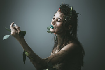 magical spring nymph