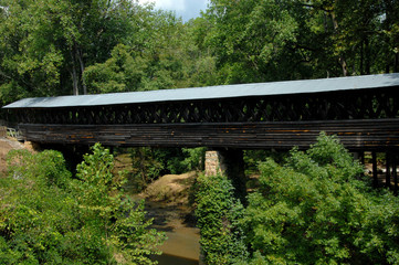 Bridge Spans Crooked Creek