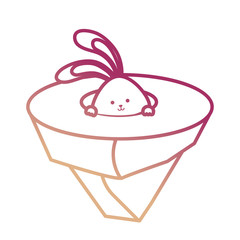 rabbit on piece land  design 