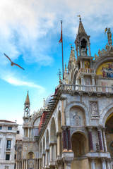 Obraz premium VENICE, ITALY - on May 5, 2016. Basilica on The 