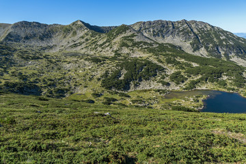 Amazing landscape with Chairski lakes, Pirin Mountain, Bulgaria