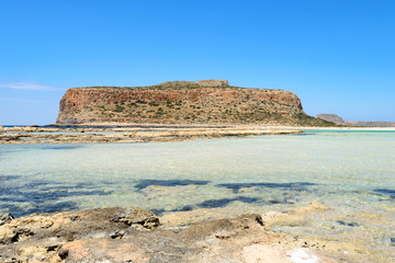 Fototapeta na wymiar Zatoka Balos, Kreta, Grecja