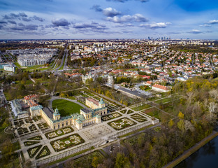 Fototapeta Panorama Warszawy obraz