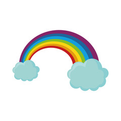 rainbow vector illustration