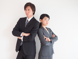 ビジネスマン　ビジネスウーマン