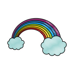 rainbow vector illustration
