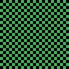 Black and green checkered background
