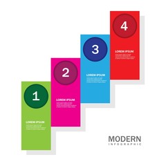 Modern infographic