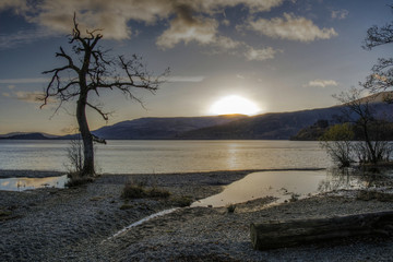 Sunset at Loch Lomond