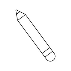 pencil utensil icon 