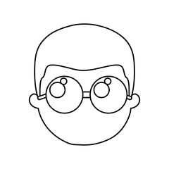 avatar man wearing glasses