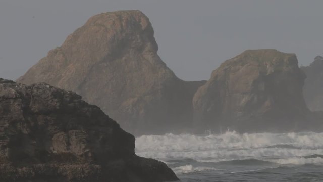 Ocean and Rocks