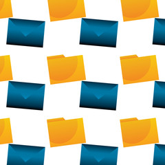 message envelope file folder icon image vector llustration design 