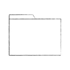 file envelope icon image vector llustration design  black sketch line