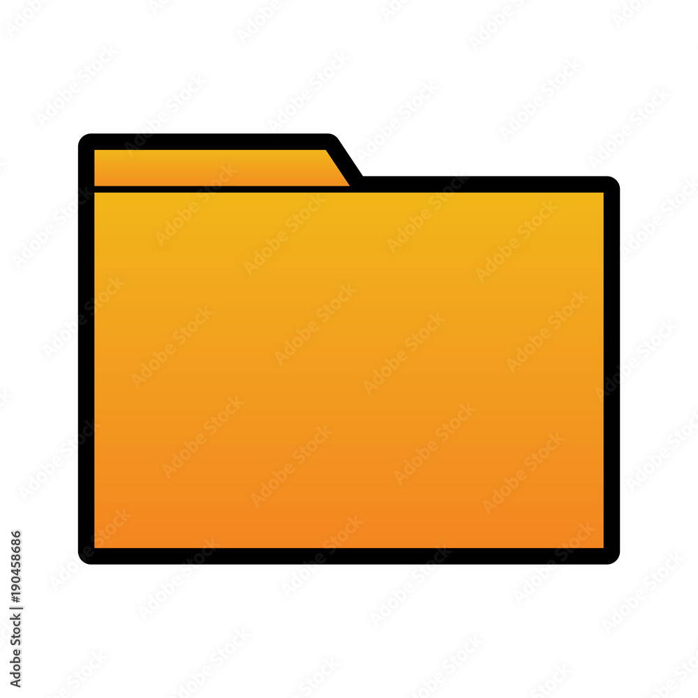 Poster file envelope icon image vector llustration design