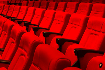 Seats in a theatre
