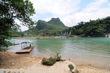 Shots of China Guilin river scenery