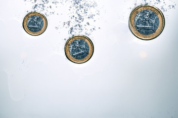 Ice and Water Euro (&euro;) coin
