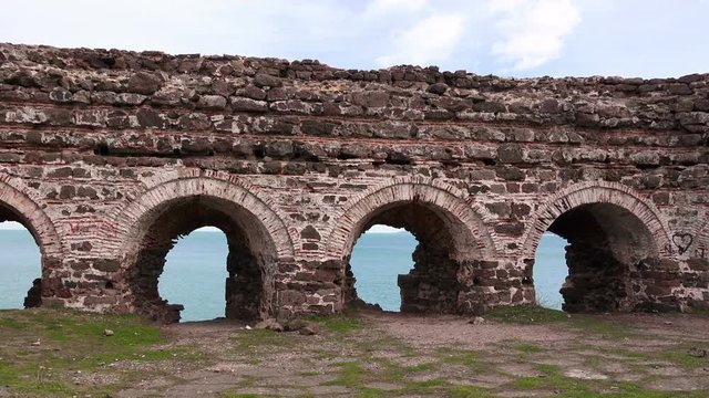 Rumeli Lighthouse Castle (Turkish Rumeli Feneri Kalesi), Istanbul, Turkey 