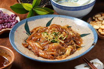 Taiwan's hakka  traditional cuisine - Stewed cabbage