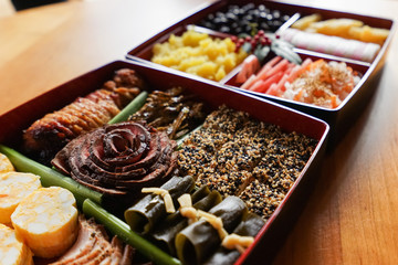 Japanese New Year dishes 